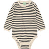 FUB Ecru/Dark Navy Baby Body