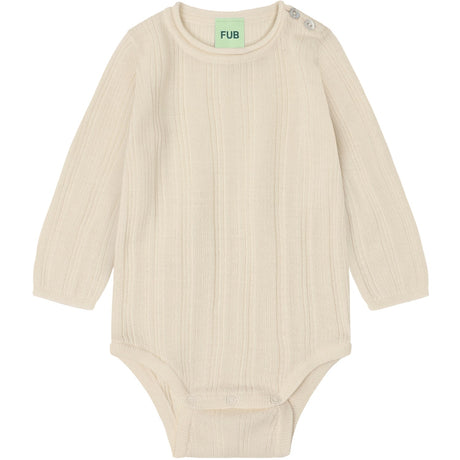 FUB Ecru Baby Rib Body