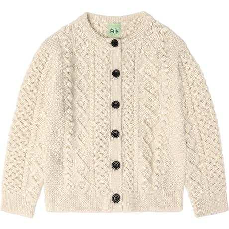 FUB Ecru Aran Cardigan