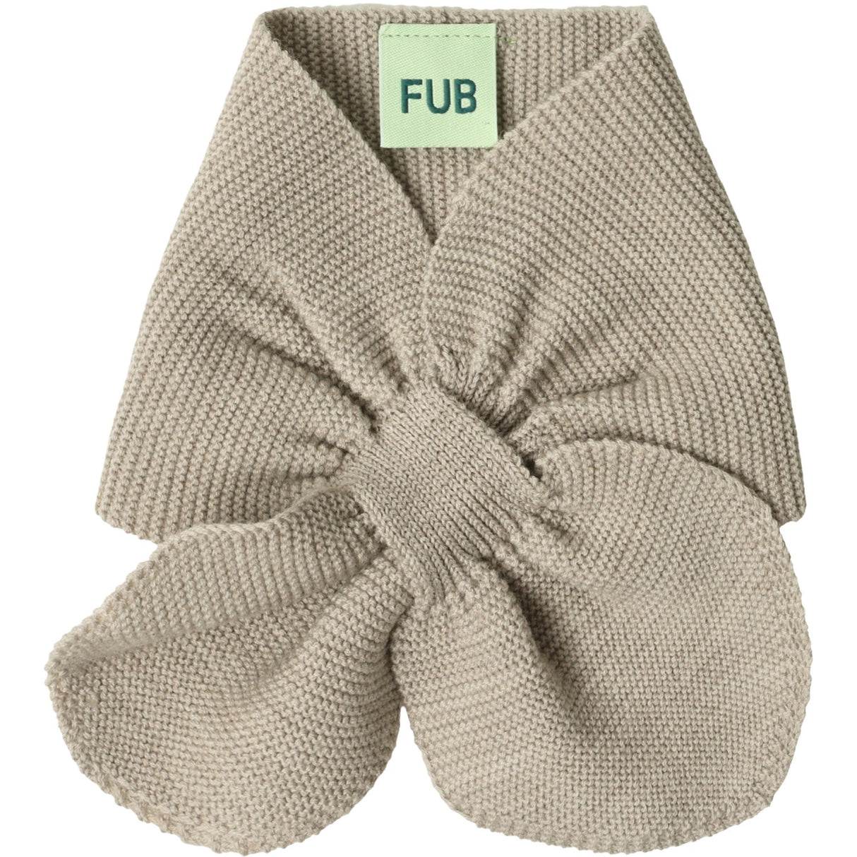 FUB Oat Melange Sledding Scarf