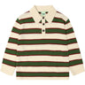 FUB Ecru Striped Polo