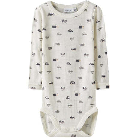 Name It Snow White Small Cars Nbmwang Wool Needle Ls Body Noos