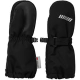 Name It Black Nmnsnow10 Mitten W Wool 3Fo Noos
