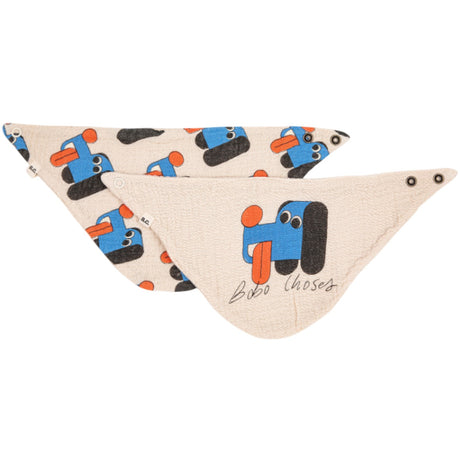 Bobo Choses Offwhite Doggy Mate Bib Set