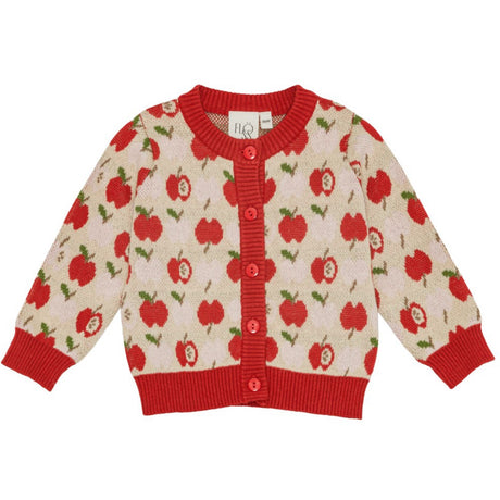 Flöss Red Apple Apple Knit Cardigan