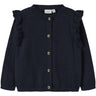Name It Dark Sapphire Tone In Tone Lurex Nmfabinne Ls Knit Card Noos