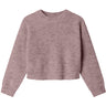 Name It Deauville Mauve Nkfholly Ls Boxy Short Knit Noos