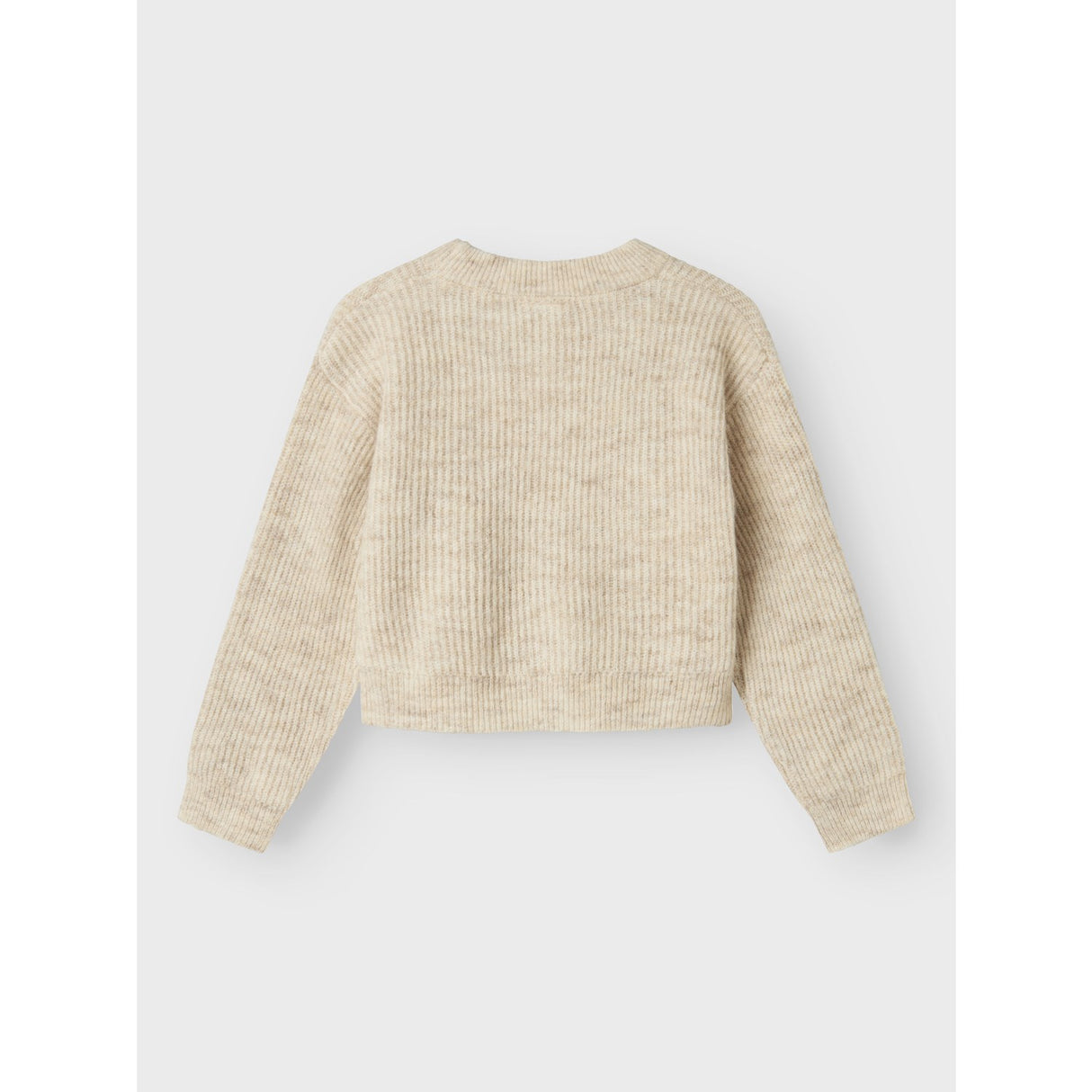 Name It Pure Cashmere Nkfholly Ls Boxy Short Knit Noos