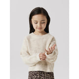 Name It Pure Cashmere Nkfholly Ls Boxy Short Knit Noos