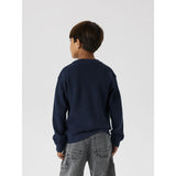 Name It Dark Sapphire Nkmnesolle Ls Pullover Knit Noos