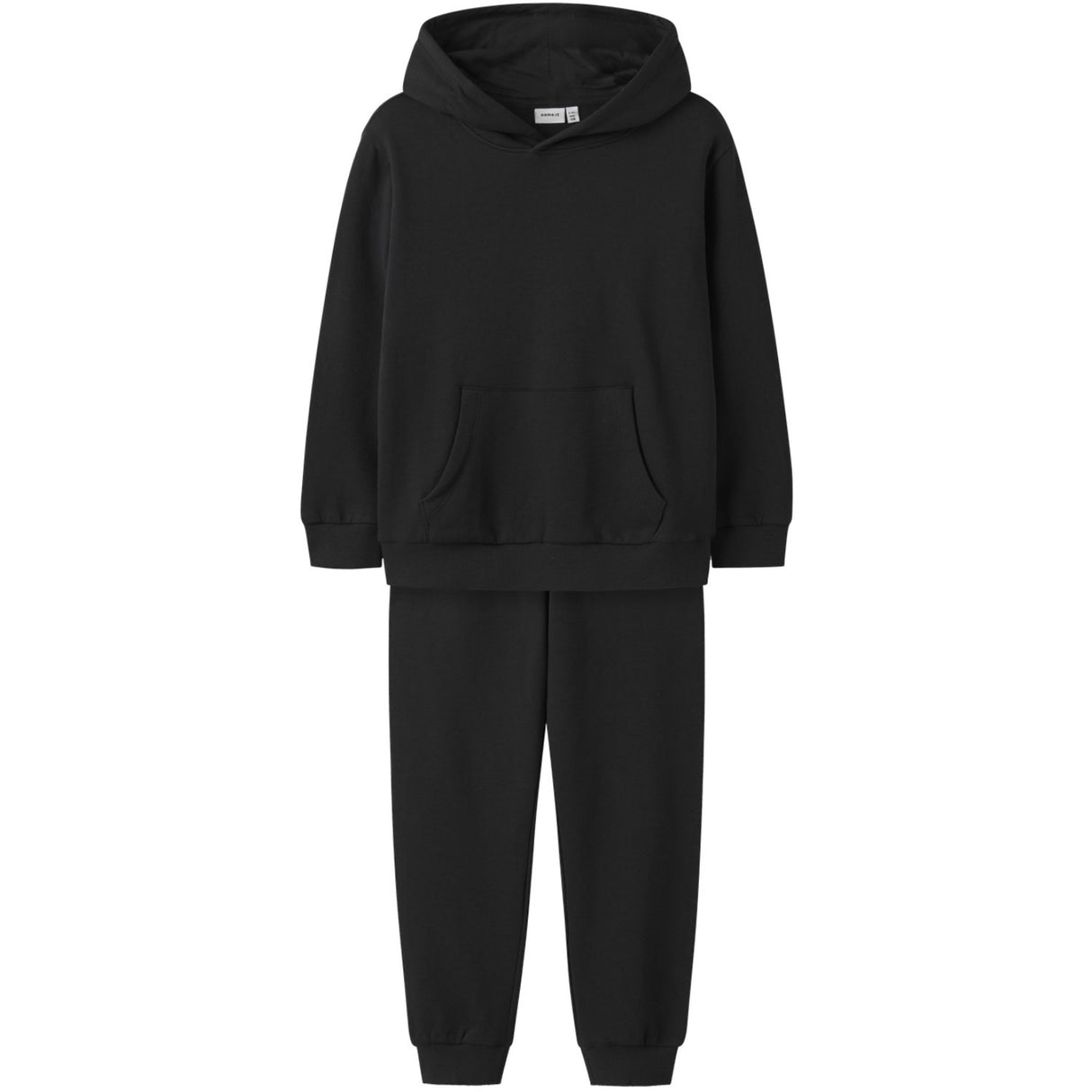 Name It Black Nkmvian Sweat Set Bru Noos