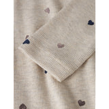 Name It Peyote Melange Hearts Nmfnutti Ls Top Noos