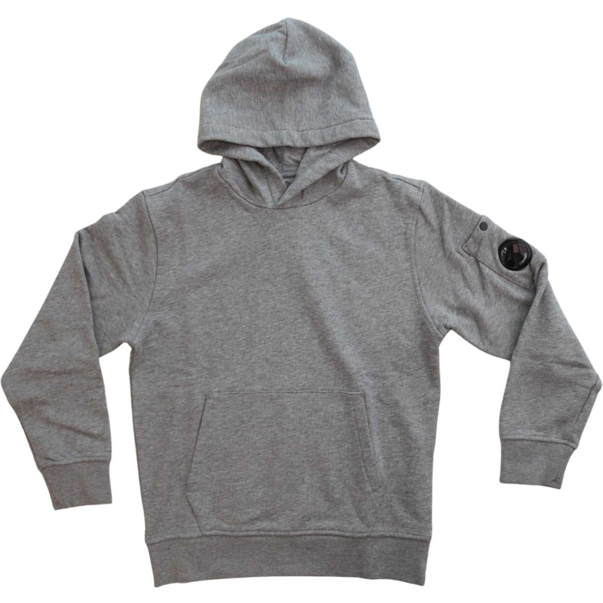 C.P. Company Melange Grey Sweatshirt W/Hood