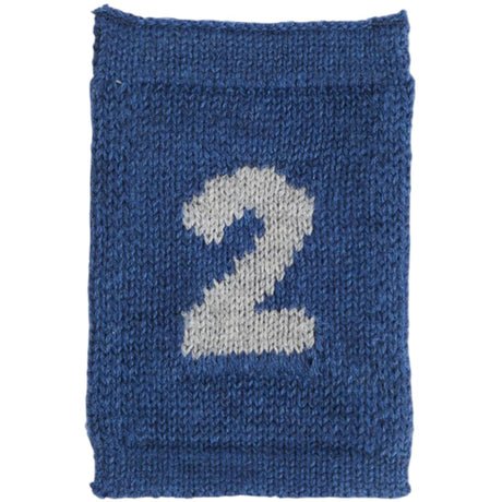 Smallstuff Blue Knitted Flag 2
