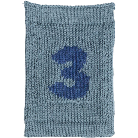 Smallstuff Blue Knitted Flag 3