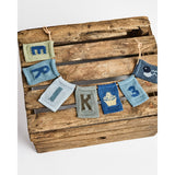 Smallstuff Blue Knitted Flag 3