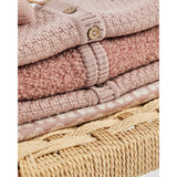 Smallstuff Powder Jumpsuit Square Knit Merino Wool