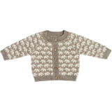 Smallstuff Nature Melange Cardigan Ao Elephants Merino Wool