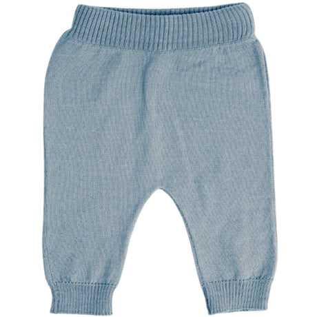 Smallstuff Blue Pants Flat Knit Merino Wool