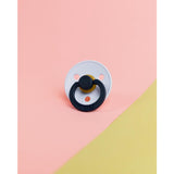 Bibs Baby Blue Pacifier Studio Colour 2-Pack Fusion Latex Petrol Mix