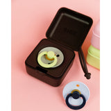 Bibs Sage Pacifier Studio Colour 2-Pack Fusion Latex Hunter Green Mix