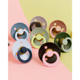 Bibs Dusky Lilac Pacifier Studio Colour 2-Pack Fusion Latex Plum Mix