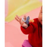 Bibs Baby Blue Pacifier Studio Colour 2-Pack Fusion Latex Petrol Mix