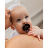 Bibs Petal Pacifier Colour 2-Pack Latex Plum