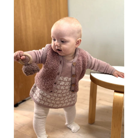 Smallstuff Powder Dress Ao Rabbits Merino Wool