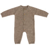 Smallstuff Nature Melange Jumpsuit Square Knit Merino Wool