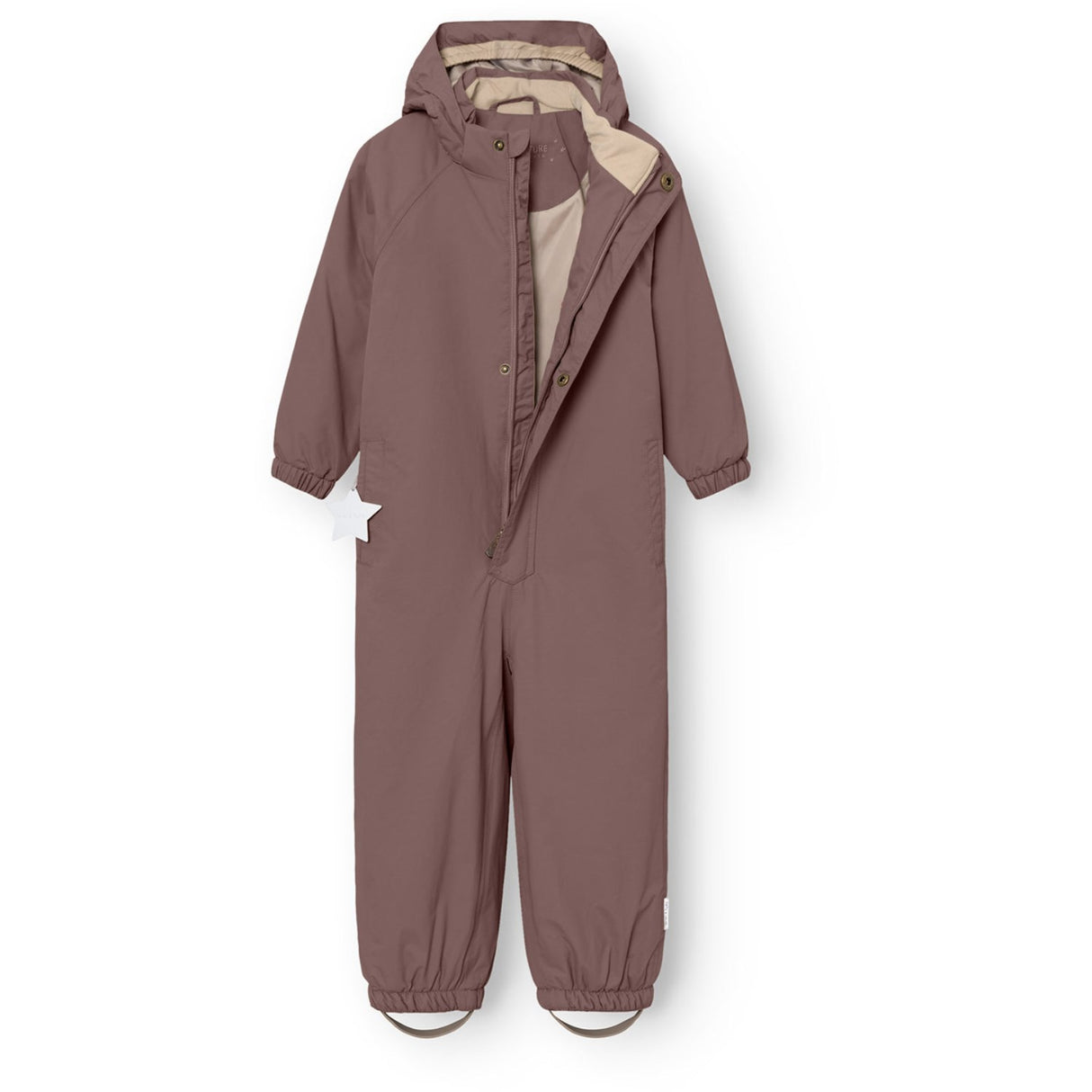 Mini A ture Peppercorn Plum Matwilbo Snowsuit. GRS