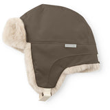 Mini A ture Tarmac Green Matcrister Teddy Lined Winter Hood