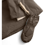 Mini A ture Tarmac Green Matcesar Fleece Lined Mittens