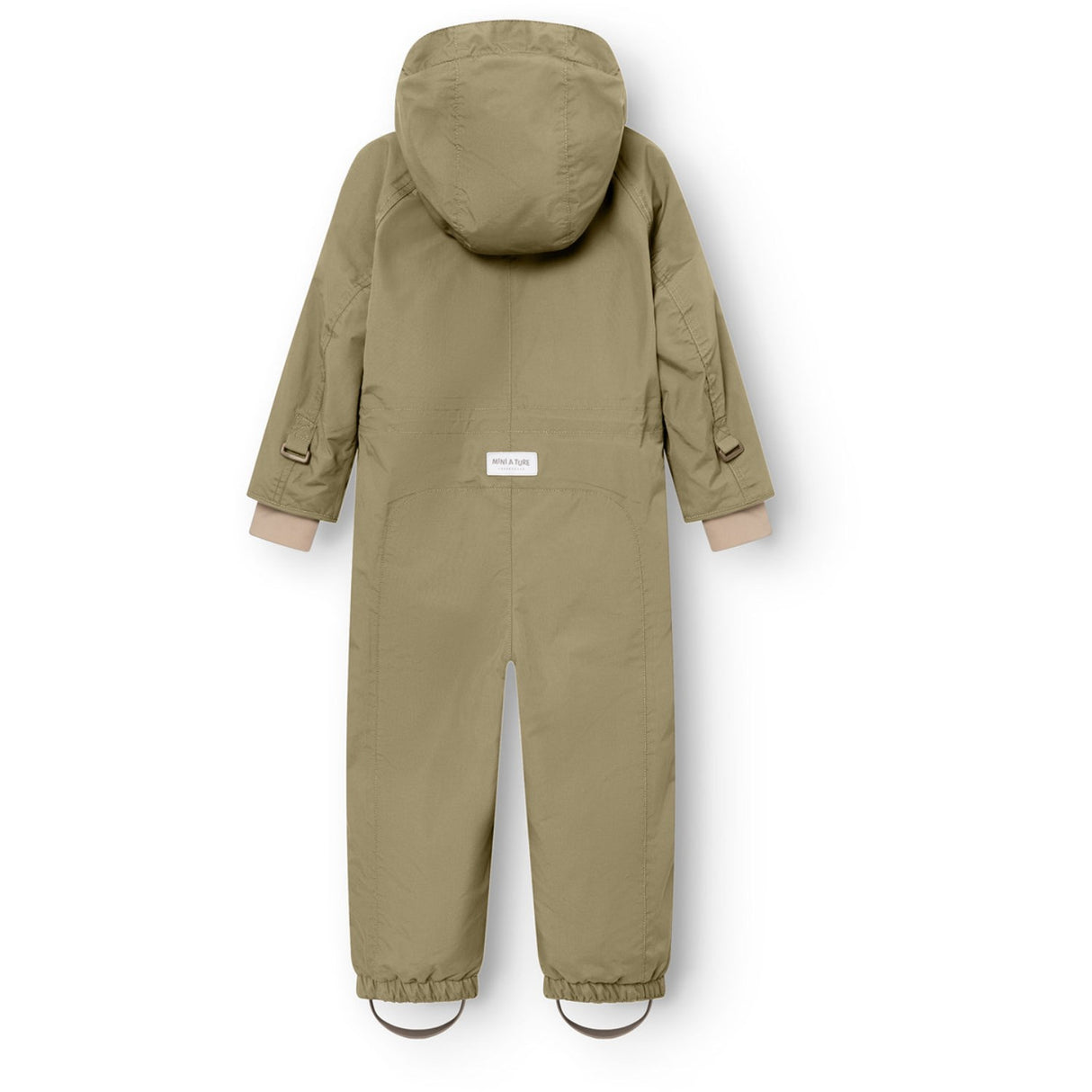 Mini A ture Aloe Green Matwanni Fleece Lined Snowsuit. GRS