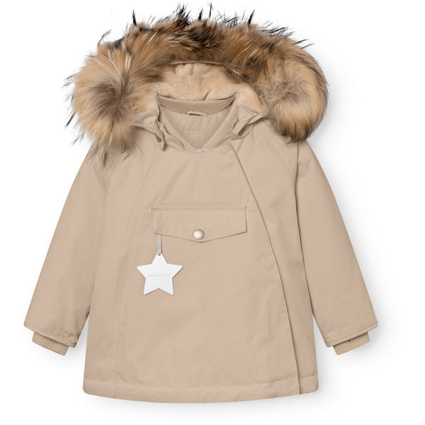 mini a ture   ジャンパー ジャケット アウター Buy Mini A ture Savannah Tan Matwang Fleece Lined Winter Jacket