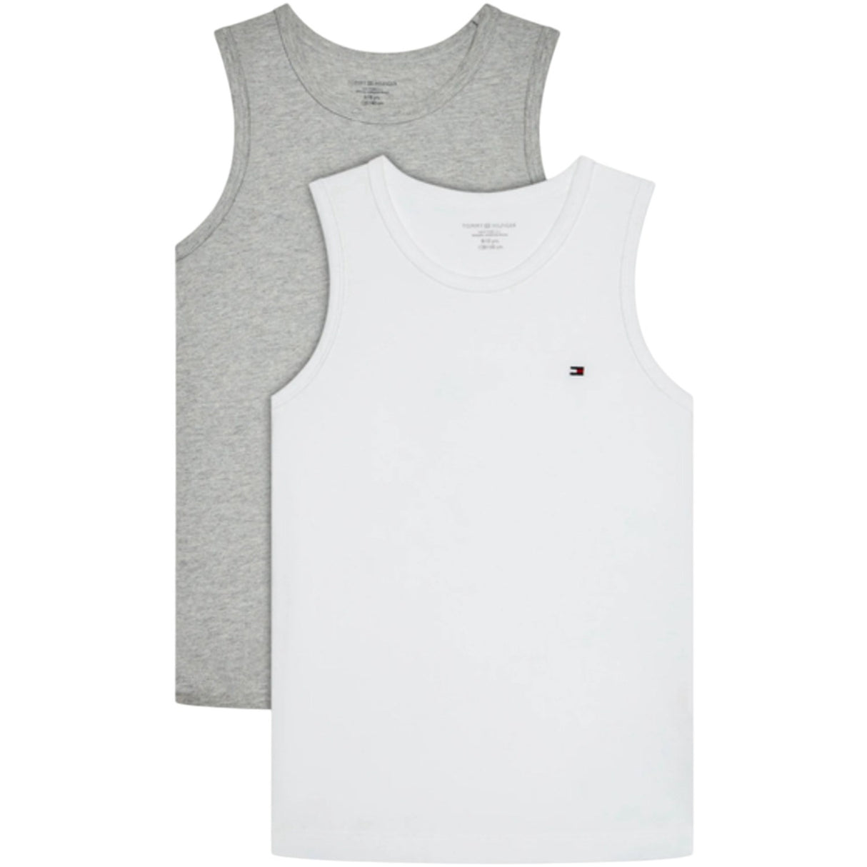 Tommy Hilfiger Tank Top 2-pack White/Medium Grey Heather