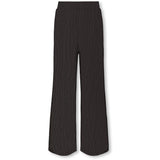 kids ONLY Black Lurex Rose Gold/Stripe Kogqueen Glitter Pants Bf Jrs