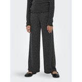 kids ONLY Black Lurex Silver/Harlekin Kogqueen Glitter Pants Bf Jrs