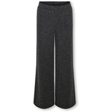 kids ONLY Black Lurex Silver/Harlekin Kogqueen Glitter Pants Bf Jrs
