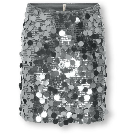 kids ONLY Silver W. Silver Sequins Kogjadel Sequins Skirt Wvn