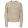 kids ONLY Pumice Stone Melange Kogcamilla O-Neck L/S Pullover Knt