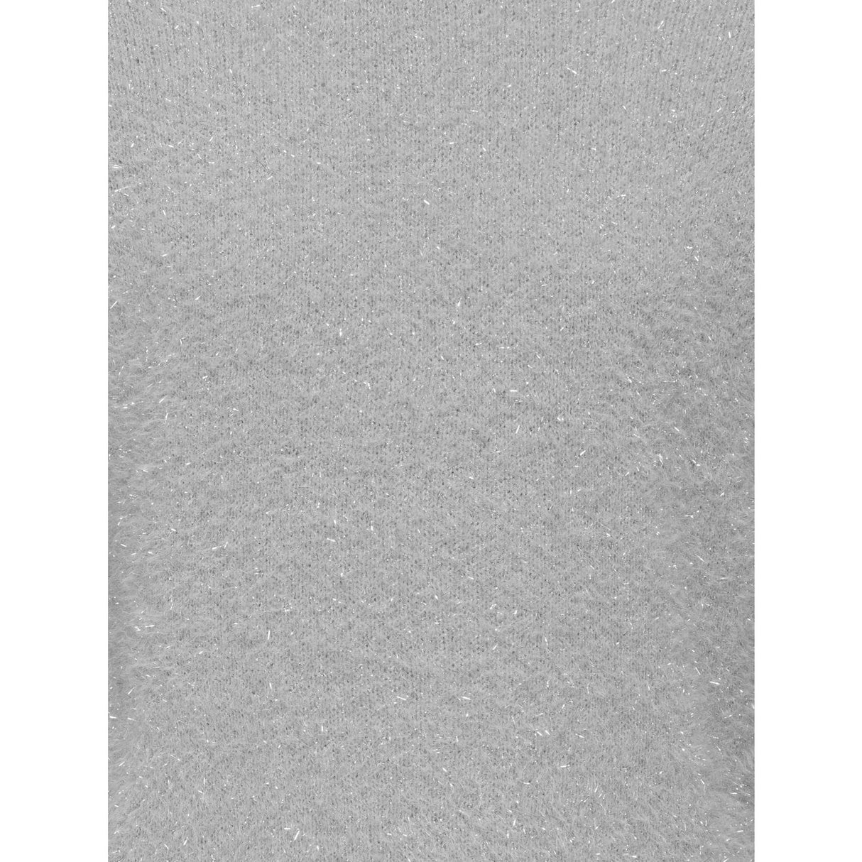 kids ONLY Light Grey Melange Silver Glitter Kogpiumo Glitter L/S O-Neck Knt