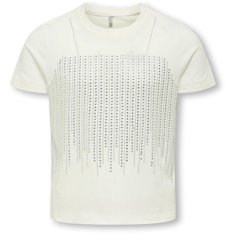 kids ONLY Cloud Dancer Rhinestone Silver Kogbillie Life S/S Stone Top Jrs