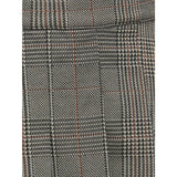 kids ONLY Seal Brown Libra Checks Kogfine Pleat Skirt Jrs