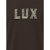 kids ONLY Black Coffee Lux Kogkate Life Ss O-Neck Pearl Top Jrs