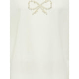 kids ONLY Cloud Dancer Bow Kogkate Life Ss O-Neck Pearl Top Jrs