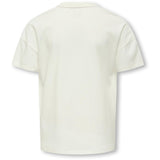 kids ONLY Cloud Dancer Bow Kogkate Life Ss O-Neck Pearl Top Jrs