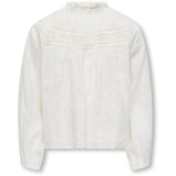 kids ONLY Cloud Dancer Lurex Kogrhea L/S Glitter Top Wvn