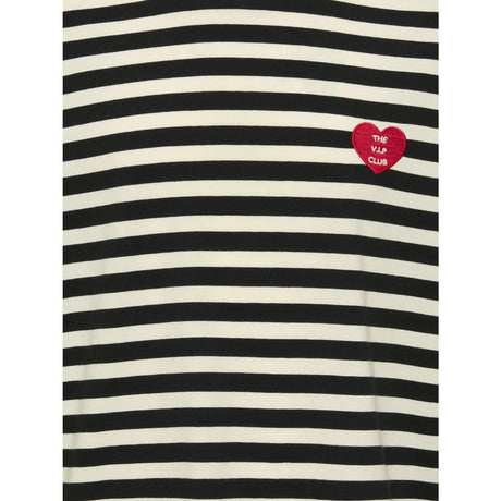 kids ONLY Black Cloud Dancer/Detail Heart High Risk Red Koglivina L/S O-Neck Stripe Top Jrs