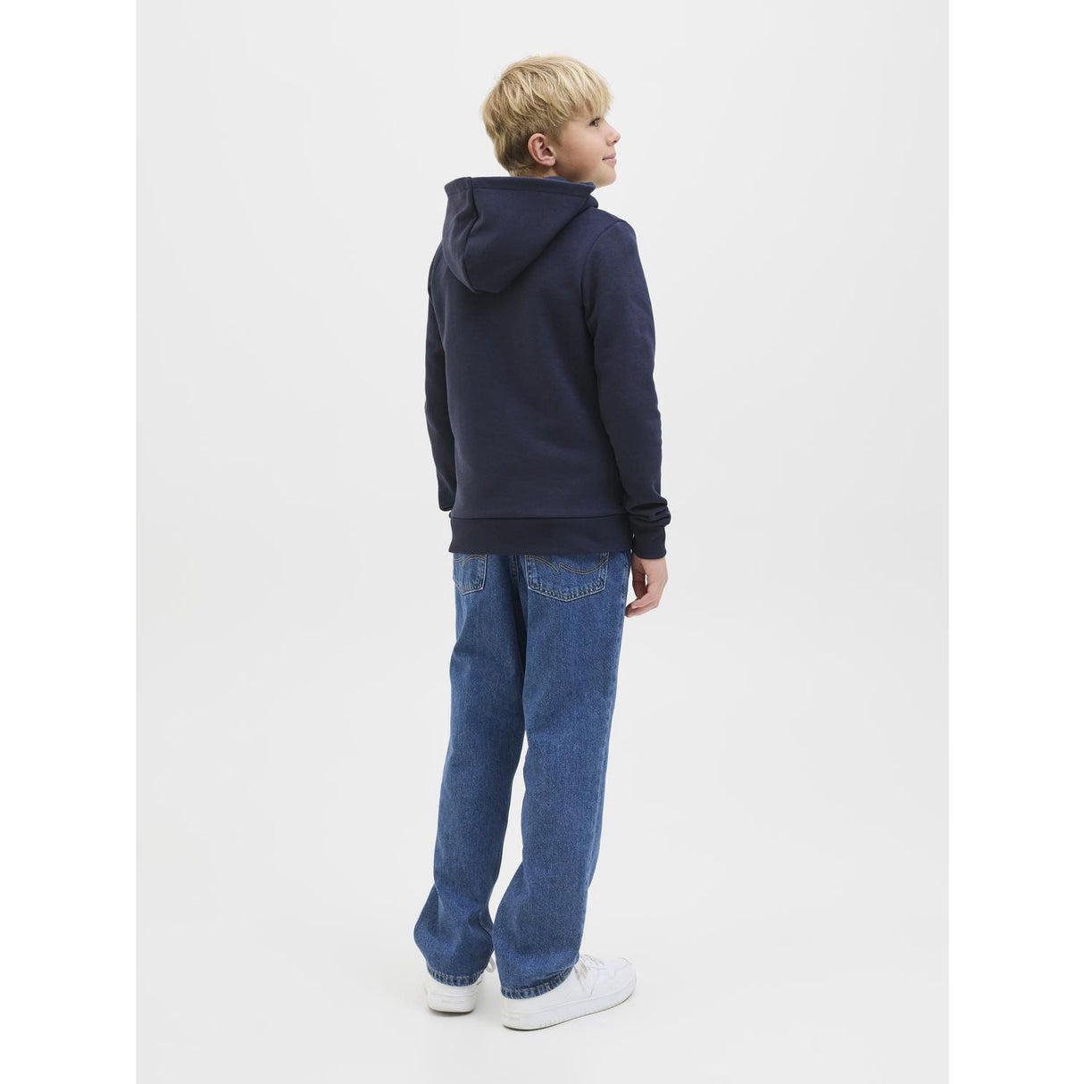 Jack & Jones Junior Sky Captain Jjari Branding Sweat Hood Jnr
